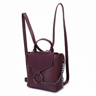 Городской рюкзак Ors Oro DW-828 /3 dark burgundy