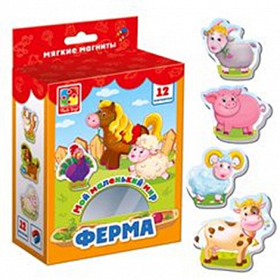 Игра настольная Vladi Toys Мой маленький мир Ферма VT3106-01