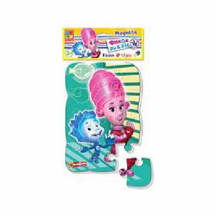 Пазлы на магните Vladi Toys А5 Фиксики VT3205-52