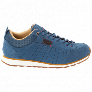 Полуботинки мужские Jack Wolfskin Mountain Dna Lt Low M dark blue / red