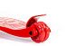 Детский самокат (со складной ручкой) # 0072C-V(К) красный