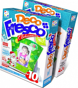 Творческий набор Fantazer 67763 Decofresco-рамка «Дед Мороз» 407080