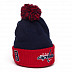 Шапка Atributika&Club NHL Washington Capitals 59271 navy/red
