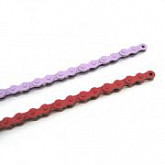 Цепь KMC к710 1 скорость 1/2"x1/8"x100 red ZTB90733