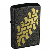 Зажигалка Zippo Crackle Tire Tracks 236 black