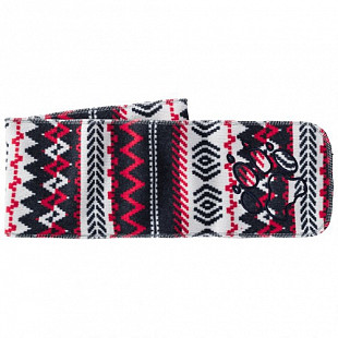 Шарф Jack Wolfskin Scandic Scarf Women garnet 1907311-7523 midnight blue all over
