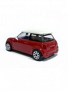 Машинка Bburago 1:43 Mini Cooper S (18-30000/18-30257) red