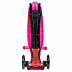 Самокат-кикборд Novatrack RainBow Подростковый Складной Pink 120F.RAINBOW.PN8