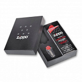 Подарочная коробка Zippo 50R (кремни + топливо,125 мл + место для широкой зажигалки)