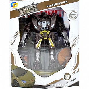 Робот-трансформер Maya Кофейный спорткар D622-E270