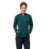 Джемпер женский Jack Wolfskin Modesto Jacket Women teal green