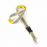 Ланъярд 9440708 Yellow/Silver