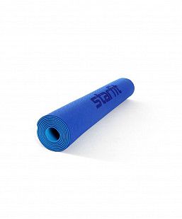 Коврик для йоги и фитнеса Starfit Core FM-201 TPE dark blue/blue (173х61х0,4)