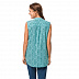 Рубашка женская Jack Wolfskin Sonora Maori Sleeveless W aqua all over