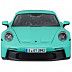 Машинка Bburago 1:24 Porsche 911 GT3 (18-21104) green