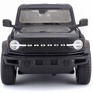 Машинка Maisto 1:18 2021 Ford Bronco Wildtrak (31456) black