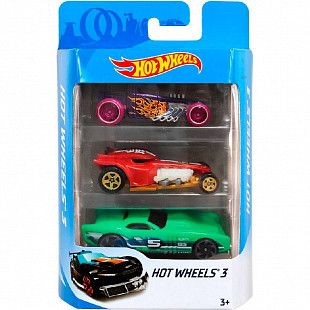 Набор машинок Hot Wheels 3 шт. (K5904 №140)