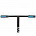 Самокат Novatrack Wolf El 100A.WOLF.BBL9 Black/Blue