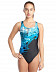 Купальник спортивный женский Mad Wave Wave blue Купальник спортивный женский Mad Wave Wave blue