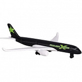Самолет Majorette 21 205 3120 black/white