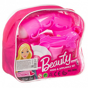 Набор посуды Shenzhen Toys в сумке 3699H pink