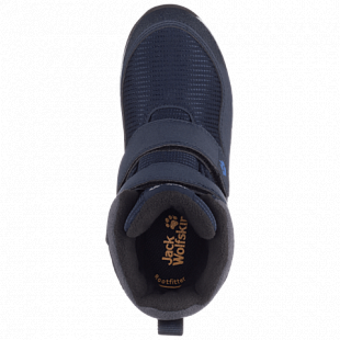 Ботинки детские Jack Wolfskin Polar Bear Texapore High Vc K dark blue / light grey