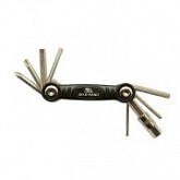 Набор инструментов складной Bike Hand YC-286B black NTB90310