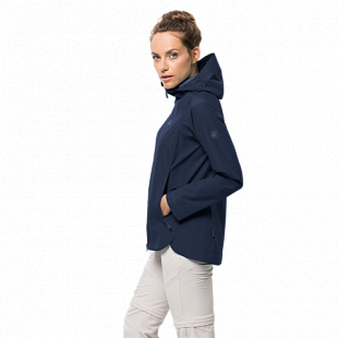Куртка женская Jack Wolfskin Scenic Trail Jacket W midnight blue