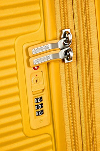 Чемодан American Tourister Soundbox 77см 32G-06003 Yellow