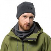 Шапка мужская Jack Wolfskin Nanuk Ecosphere 100 Cap ebony