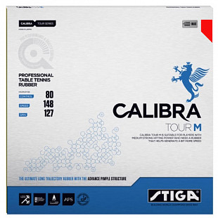 Накладка для ракеток Stiga Calibra Tour M Max red
