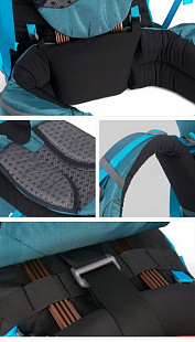 Туристический рюкзак Naturehike Trekking 55 л Green