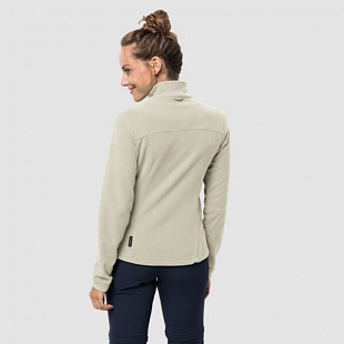 Джемпер женский Jack Wolfskin Kiruna Jacket W white sand