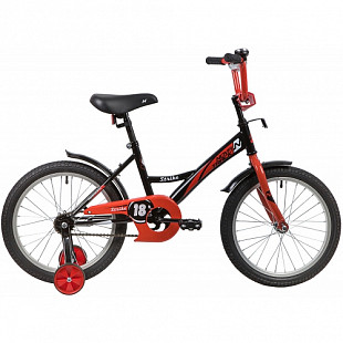 Велосипед Novatrack Strike 18" (2020) 183STRIKE.BKR20 black/red