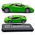 Машинка Bburago 1:32 Lamborghini Huracan (18-42022) green