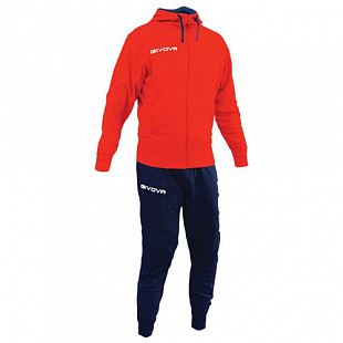 Спортивный костюм Givova Tuta Poker LF28 red/blue
