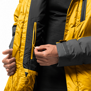 Куртка мужская Jack Wolfskin The Cook Parka burly yellow XT
