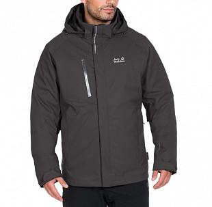 Куртка Jack Wolfskin Troposphere Df O2+ 3 В 1 grey