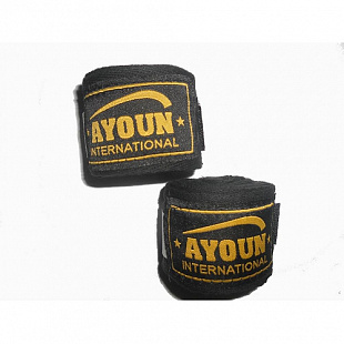 Бинт боксерский Ayoun 3,5 1135 black