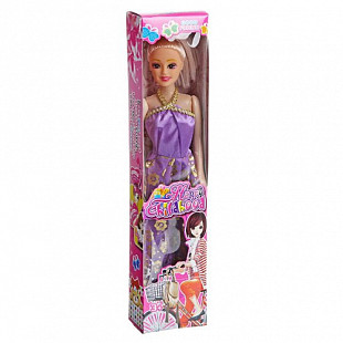 Кукла в розовом платье 807-3