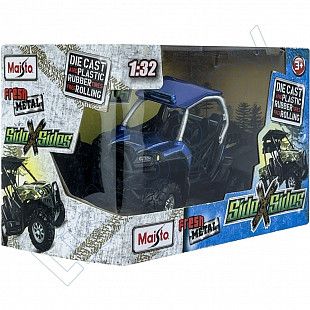 Квадроцикл Maisto 1:32 Polaris RZR 900 (21087) blue