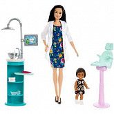 Кукла Barbie Любимая профессия Стоматолог DHB63 FXP17