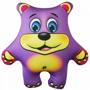 Мягкая игрушка Мнушки Медведь фиолетовый Аи02жив35