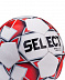 Мяч футбольный Select Brillant Replica №4 811608 white/red/grey