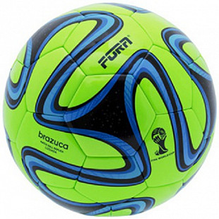 Мяч футбольный Fora Brazuka Green
