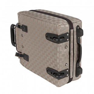Чемодан малый Polar П7090 grey