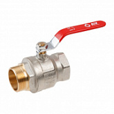 Кран шаровый Av Engineering 1 1/2" наружная - внутренняя, ручка PN25 AVE091112