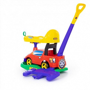Автомобиль-каталка Полесье Пикап многофункциональный 63090 red