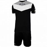 Футбольная форма Givova Campo KITC53 black/white/grey