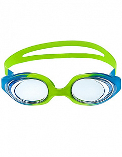 Очки для плавания детские Mad Wave Stretchy Kids blue/green